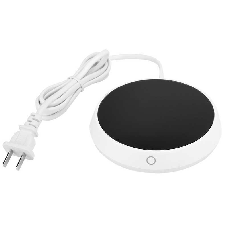 Tazza da caffè scaldatazze USB piastra elettrica per scaldapiatti per tè e tè per ufficio domestico: US spina 110V