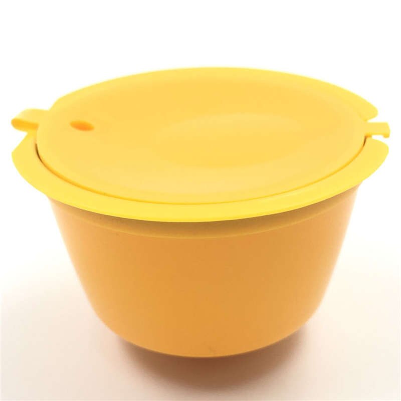 Kapsułki wielokrotnego użytku Dolce Gusto wielokrotnego użytku Nescafe kompatybilny z plastikowym Piccolo Genio Esperta Capsula: YELLOW