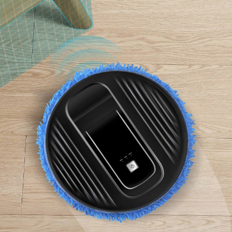 Remote Control Mop Machine Wet And Dry Vacuum Cleaner Household Smart UV Sterilization Mop Machine