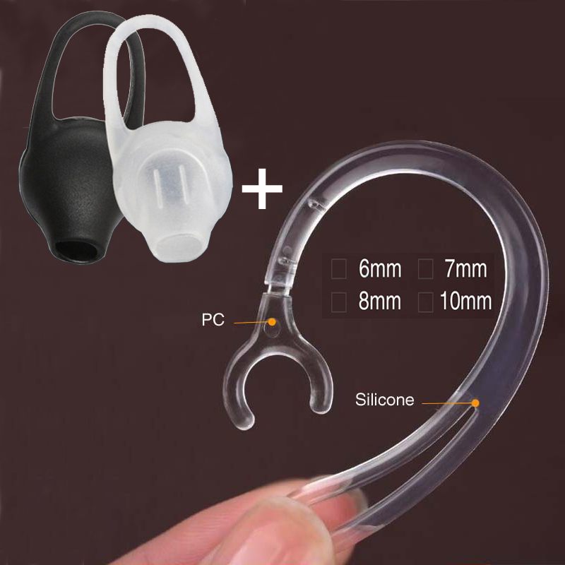 3 Stks/set Siliconen In-Ear Bluetooth Oortelefoon Case Oorhaak Set Covers Tips Oordopjes Oordopje Ear Pads Kussen Voor oortelefoon