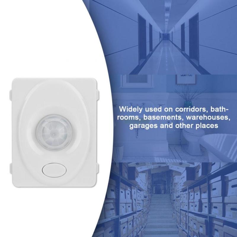 Motion Sensor DC 12V Home Motion Detector Automatic Passive Infrared PIR Sensor 140 Degree Rotating Outdoor Timer Light Switch