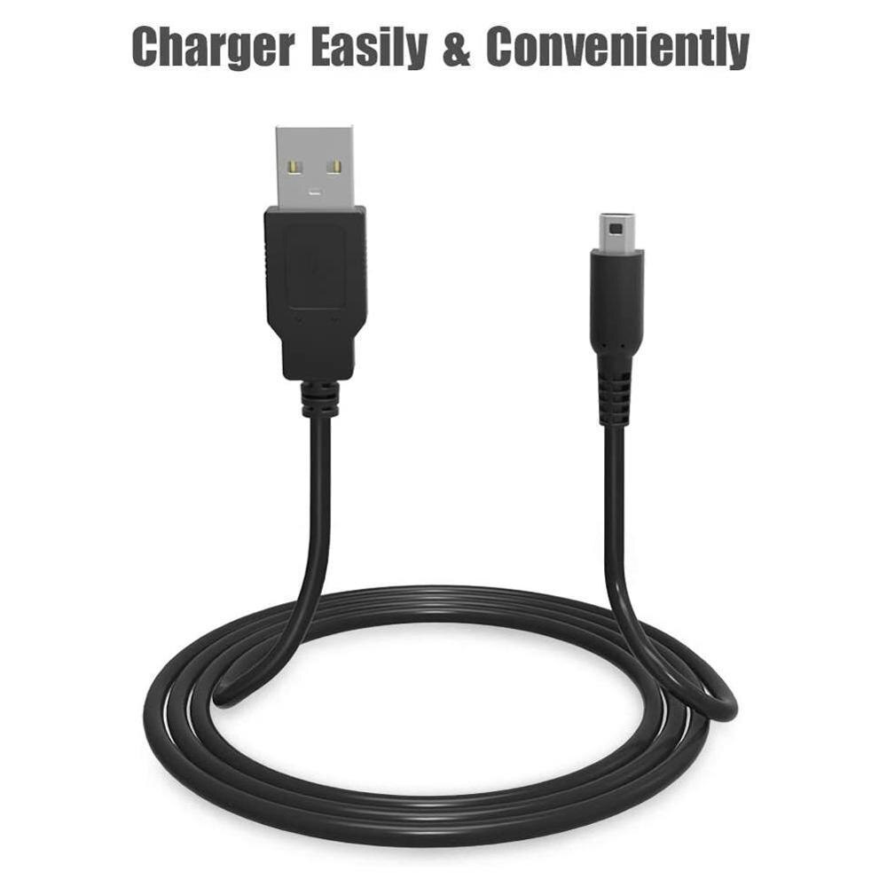 1.2 M Game Data Sync Charge Charing Usb Power Cable Cord Oplader Kabels Voor Nintendo 3DS Dsi Ndsi Lithium Batterij gaming