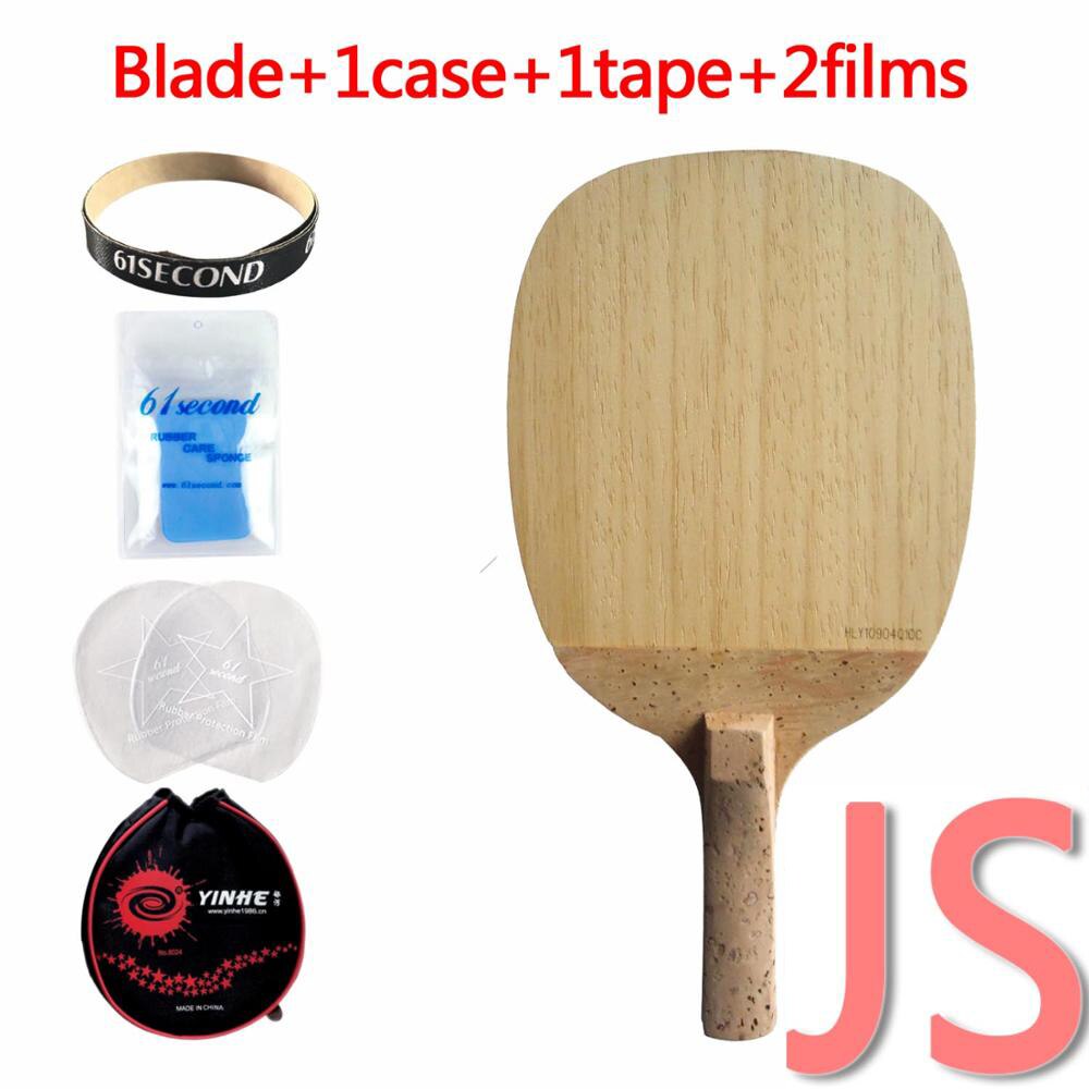 Yinhe Milky Way Galaxy 989 Japanese penhold table tennis pingpong blade: JS with YBM case