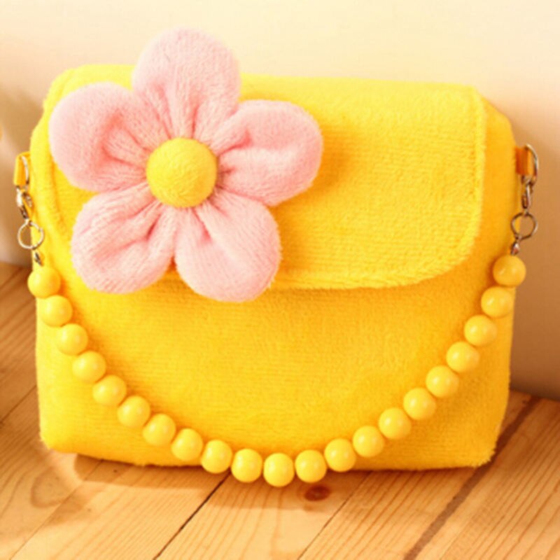 Kinderen meisjes mooie prinses bloem messenger bag kinderen kleine handtas schoudertas portemonnees 4 kleuren