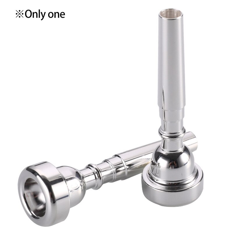 Muziekinstrument Major 351 Serie Standaard Trompet Mondstuk 3C 5C 7C 1.5C Verzilverd