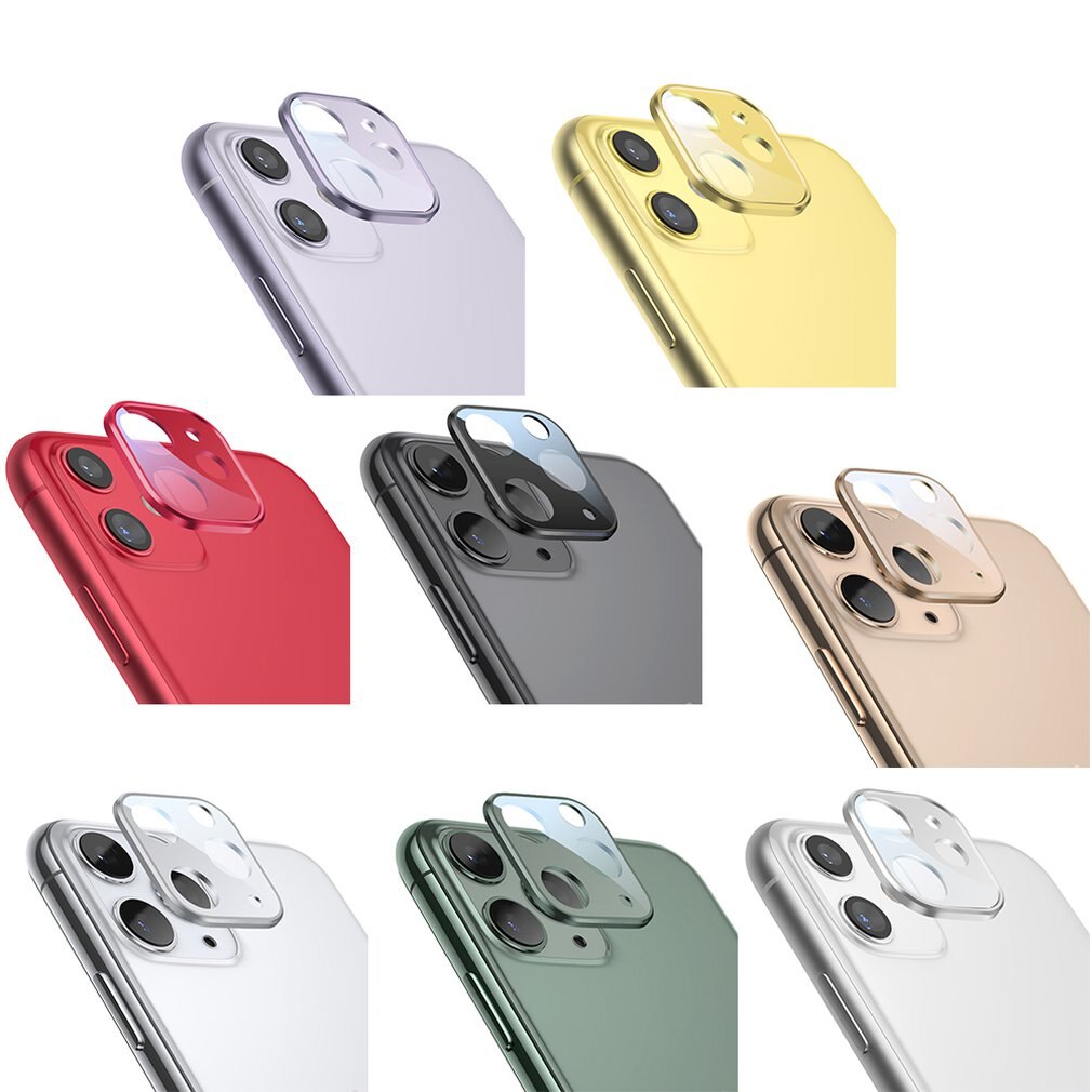 Mobile Phone Back Camera Lens Tempered Glass Protector Film For iPhone 11 Anti-Blu-ray Camera Lens Cover