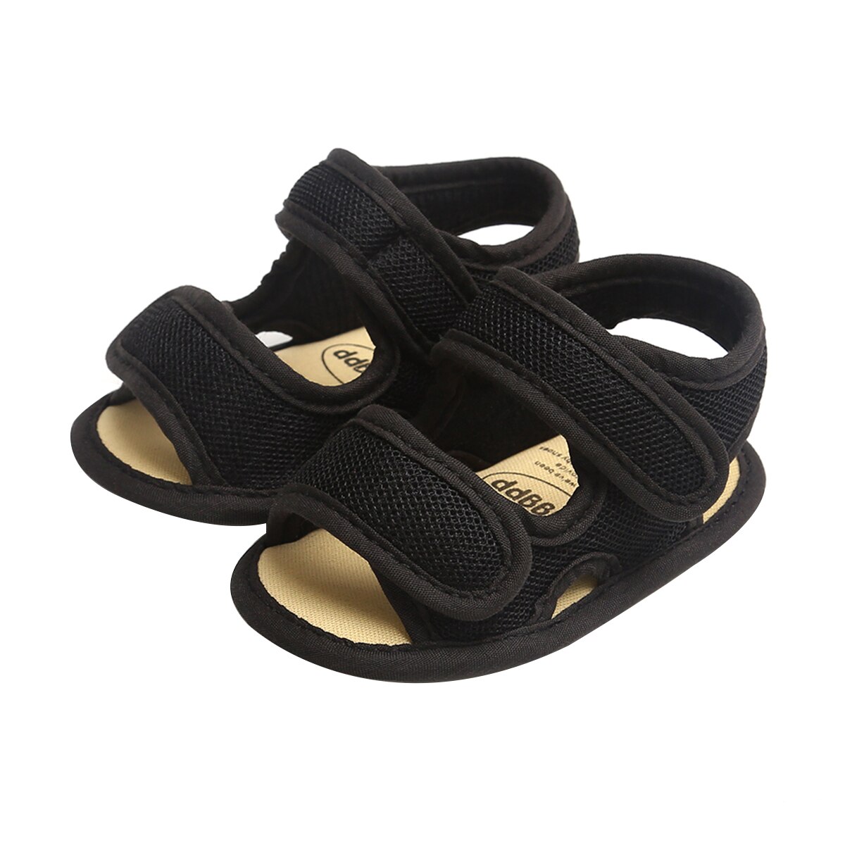 Babyschoenen jongens zomer sandalen effen katoen antislip peuterschoenen newborn sandalen sneaker geschikt voor 0-18m
