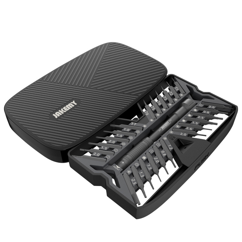 Multifunctional precision small screwdriver set combination 26 in 1 Glasses maintenance mobile phone dismantling hand tool sets