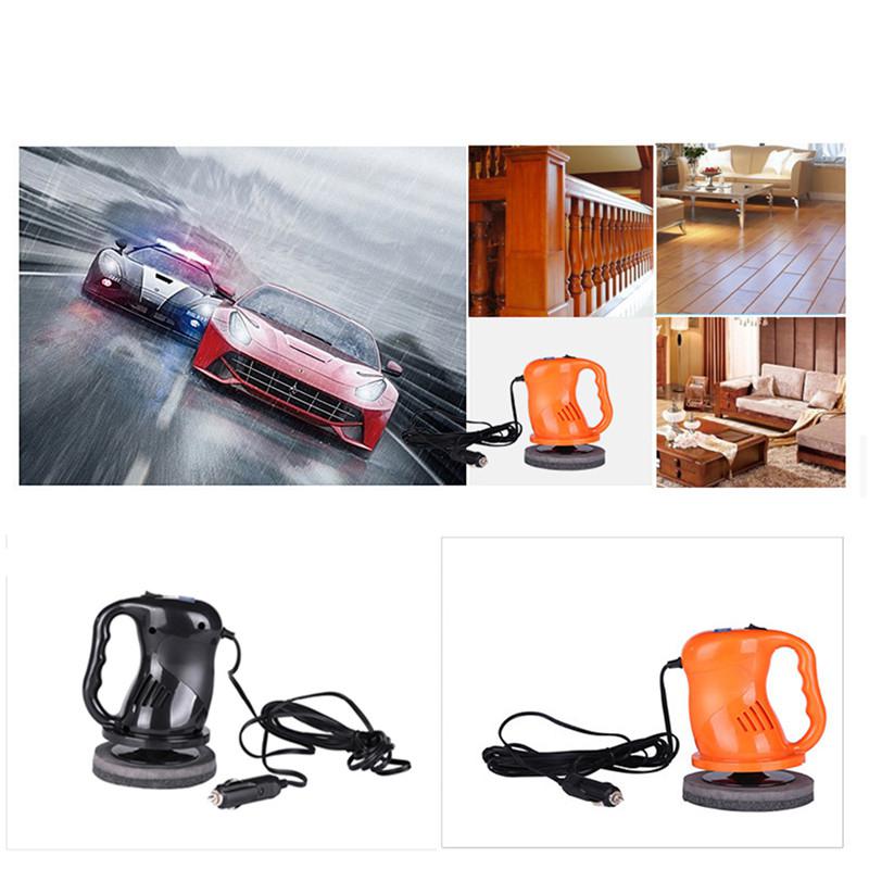 12V 40W 5 inch Portable Car Wax-polishing Machine Waxer Polisher Waxed Buffer Tool