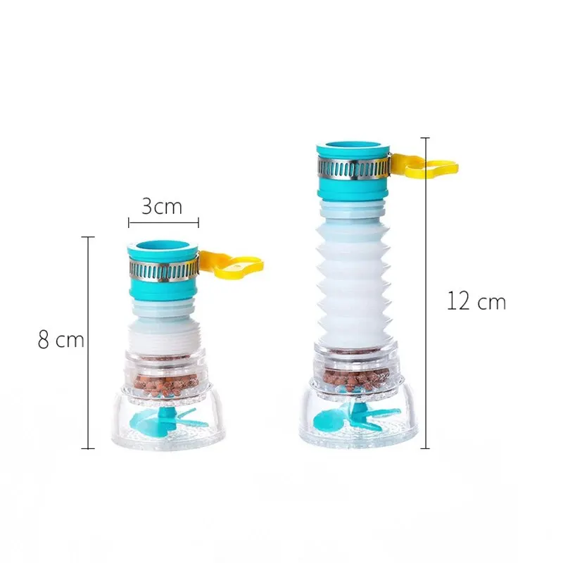 Keuken Anti-Spatten Kraan Kan Draaien Verlengen De Filter Thuis Universele Water Kraan Multifunctionele Wastafel Douchekraan