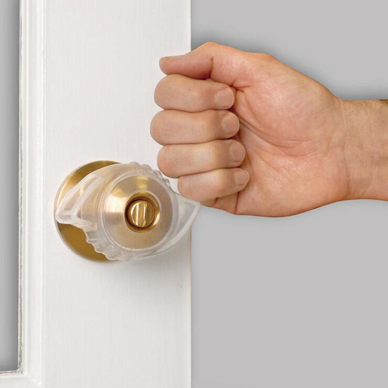 Door Knob Grip Glow in the Dark Fits Most Doorknobs High Selling Easy Support Opening Capacity Y3T2