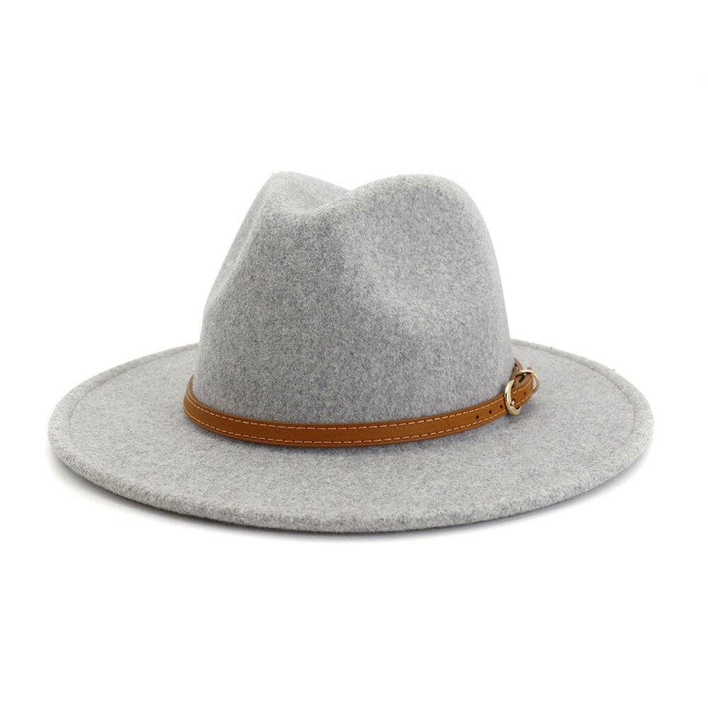 2020 di inverno fedora cappelli per le donne moda Piatto Tesa larga Morbida lana di jazz fedora Cappelli per gli uomini Leopardo gotico superiore cappello da sposa d'epoca