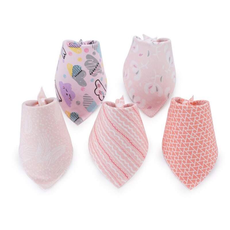 3 Stks/partij Slabbers Bandana Baby Speeksel Handdoek Voor Jongens En Meisjes Doek Print Animal Driehoek Katoenen Baby Sjaal: Geel