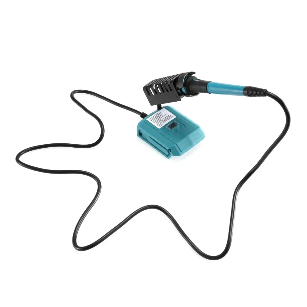 Makita 20v -accu soldeerbout 60w draadloos lasgereedschap, temperatuur instelbaar tot 300-500 ℃, snelle opwarming