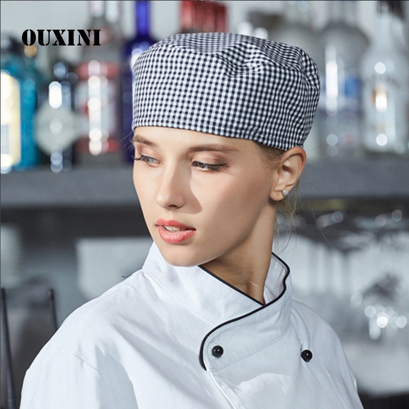 Chef Hoed/Bar Cap obers werken hoed voor mannen en vrouwen in de keuken hotel restaurants hoed voor kok Cafe keuken hoed