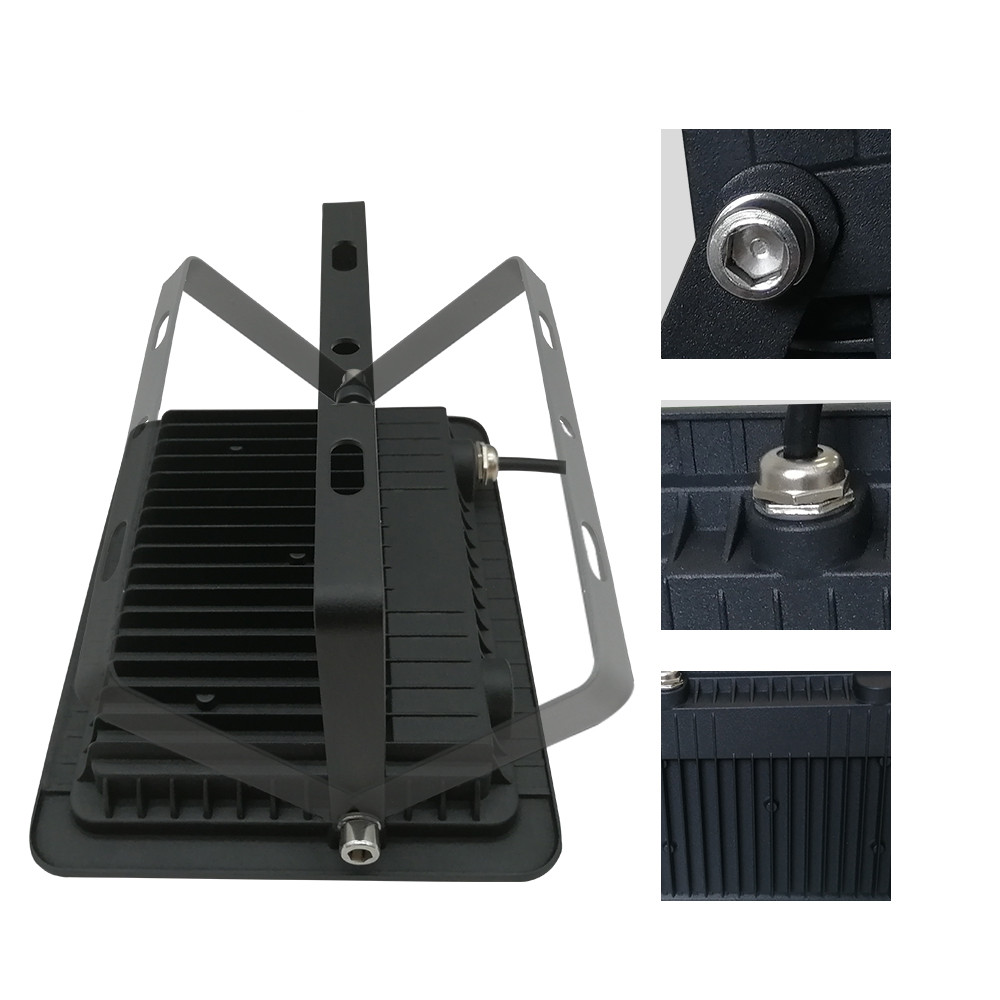 LED-Flutlicht 110 V/220 V für Höhle Außenbereich, IP68, Reflektorlicht, 100 W, 50 W, 30 W, 20 W, 10 W, Strahler, Straßenlaterne, Wandleuchte, Innenhofbeleuchtung.