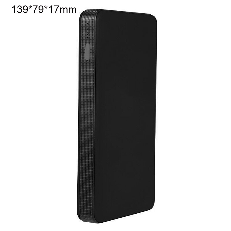 -funktions mini portabel 12v bil batteri hoppstartare auto motor batteriladdare power bank bil booster batteri 1 st: Svart