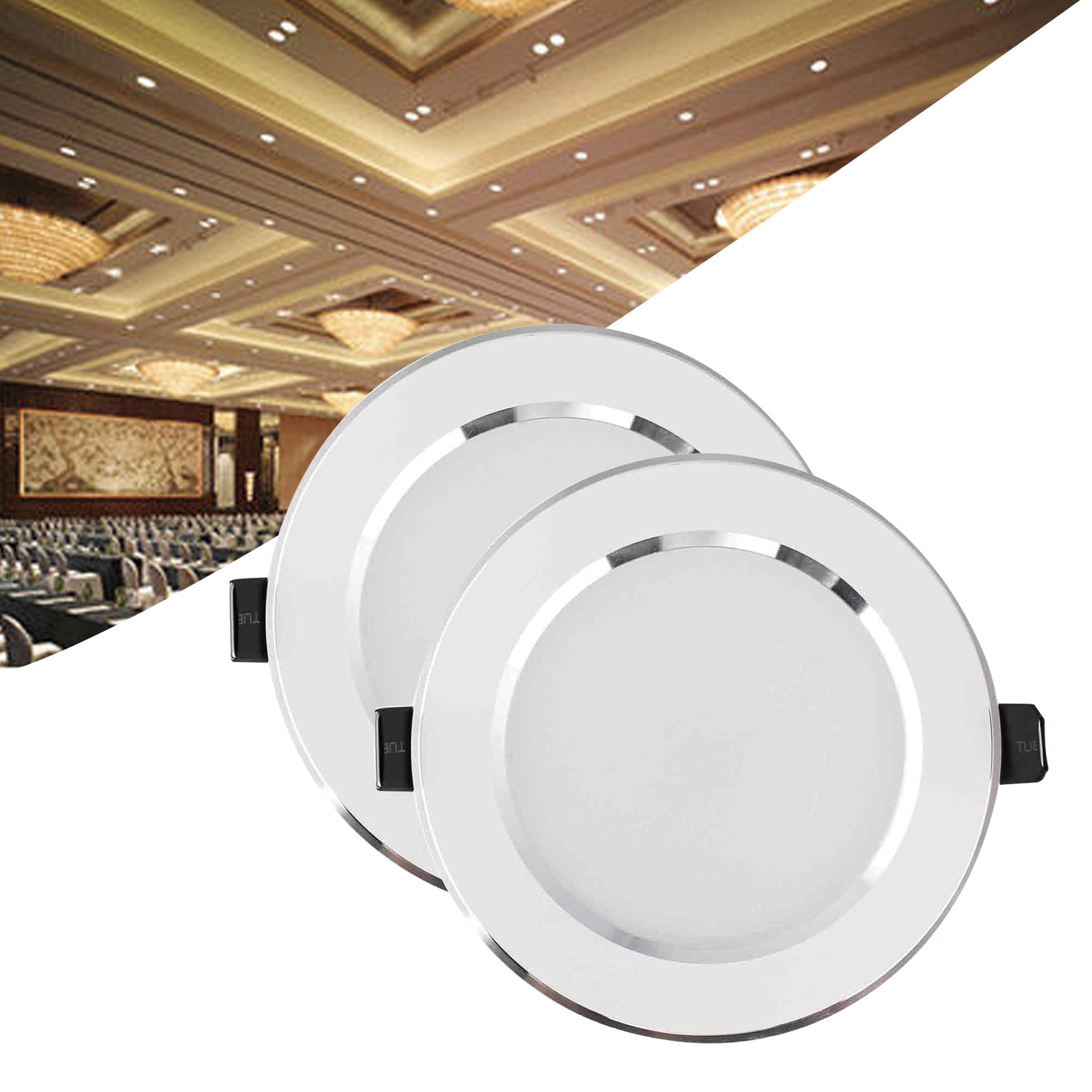 Dimbare LED Inbouw Plafond Downlight 7W Licht Lamp 220V Met Driver Spot Light Indoor Verlichting Voor Thuis Kantoor decoratie