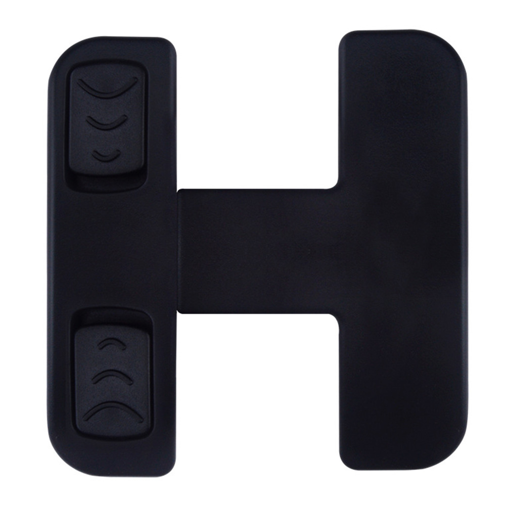 Limitador de ventana y llave de refrigerador para niños, pegamento trasero, cerradura de nevera práctica, protección de seguridad, fácil de instalar, puerta de congelador de armario: Negro