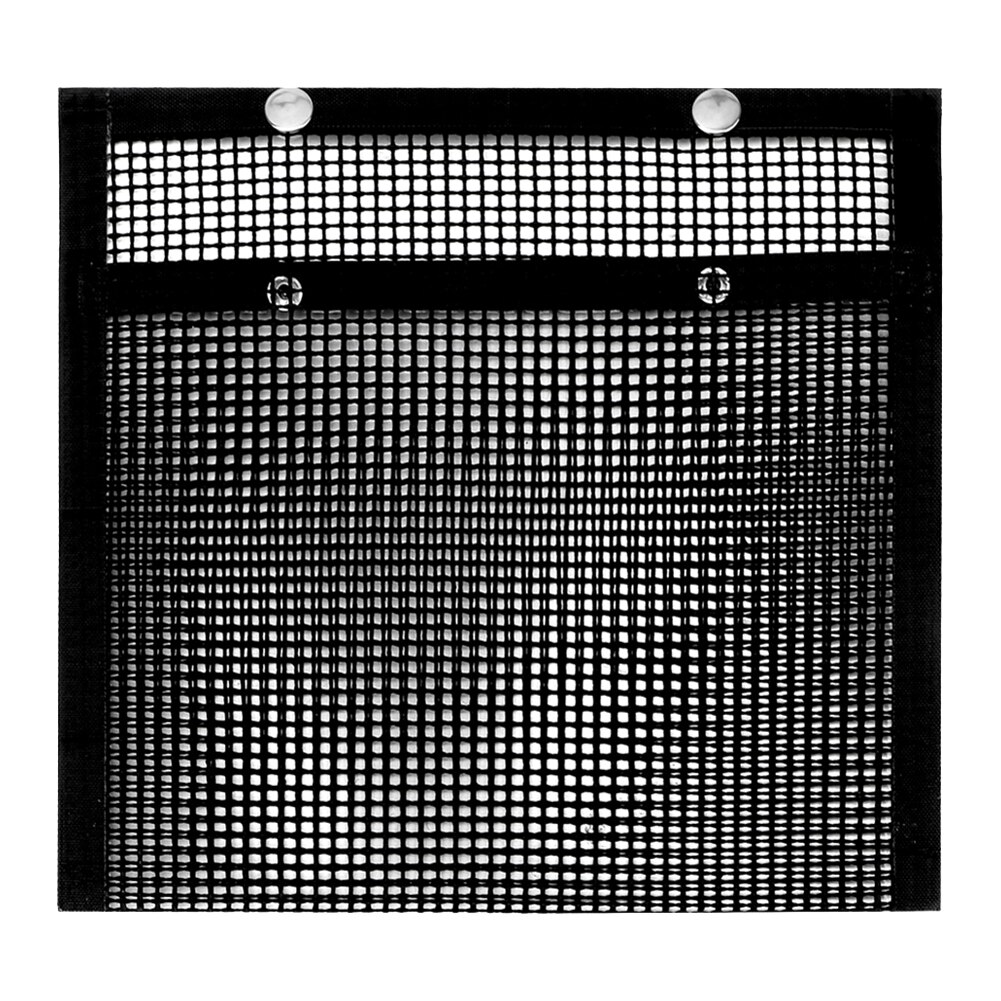 Bolsa de malla antiadherente para barbacoa, herramienta de parrilla, reutilizable, fácil de limpiar, red para barbacoa al aire libre, Picnic, utensilios de cocina: 22X27CM