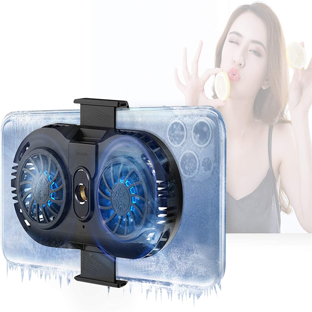 Handy Heizkörper Dual Fan Semiconductor Kühler Lüfter Spiel Rack Silent