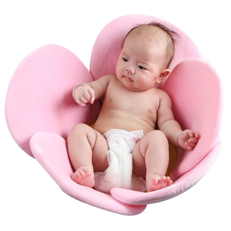 -né baignoire pliante fleur floraison salle de bain baignoire pour enfant floraison évier baignoire pour bébé jouer oreiller tournesol tapis