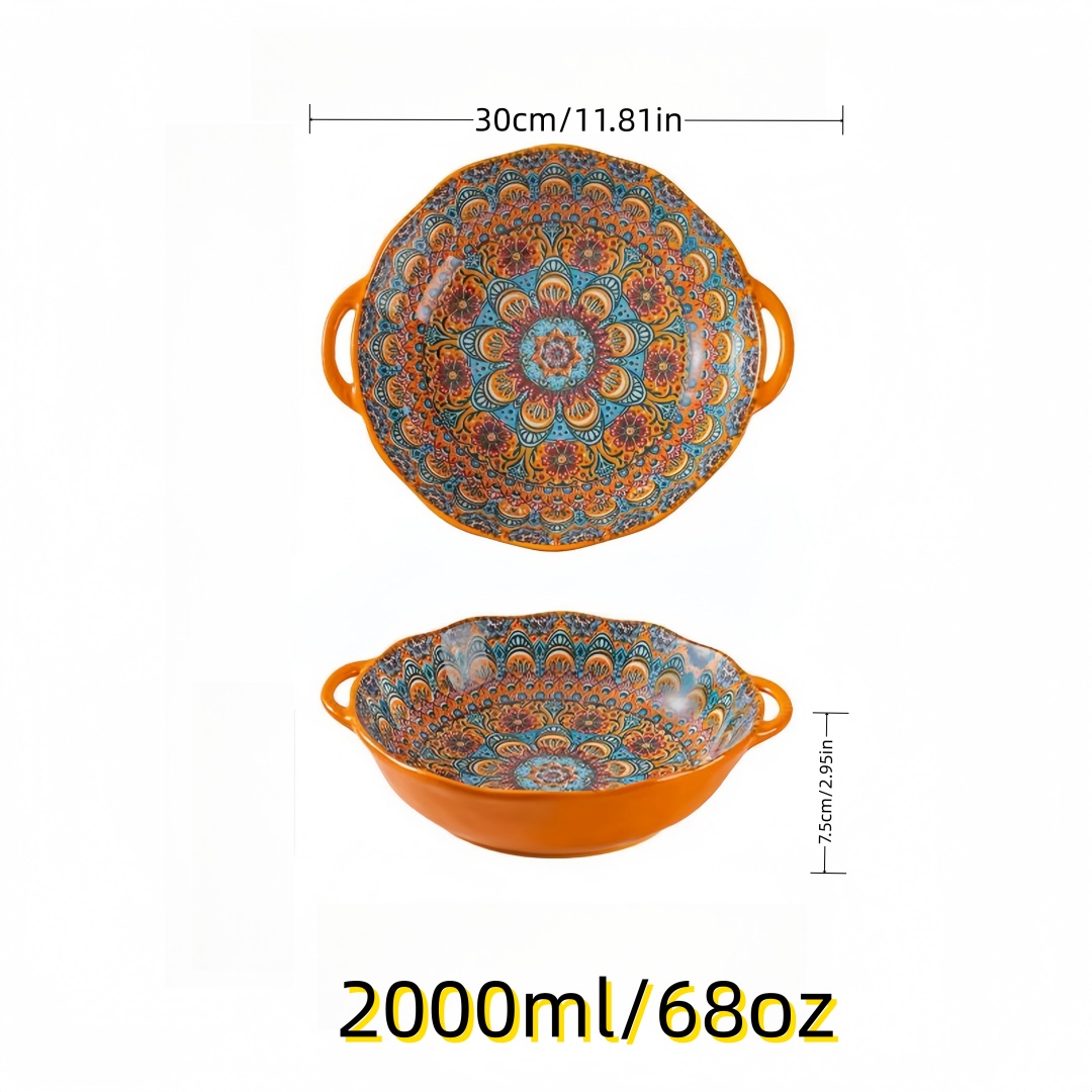 Böhmische Amphora-Suppenschüssel, Haushaltskera... – Grandado