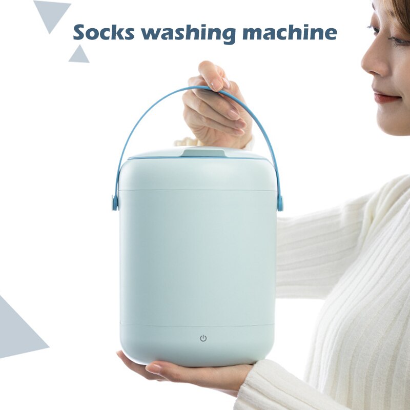 Machine à laver à lessive intelligente, Turbo chaussettes domestiques, petite lumière bleue, antibactérien, sous-vêtements, chaussettes, artef