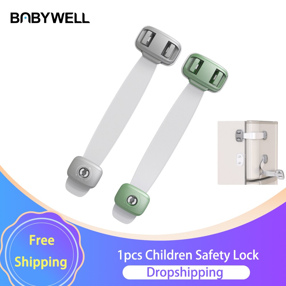 1Pcs Kinderen Safety Lock Anti-Snuifje Veiligheidsslot Voor Kinderen Kabinet Lade Koelkast Deur Bescherming Veiligheidsslot