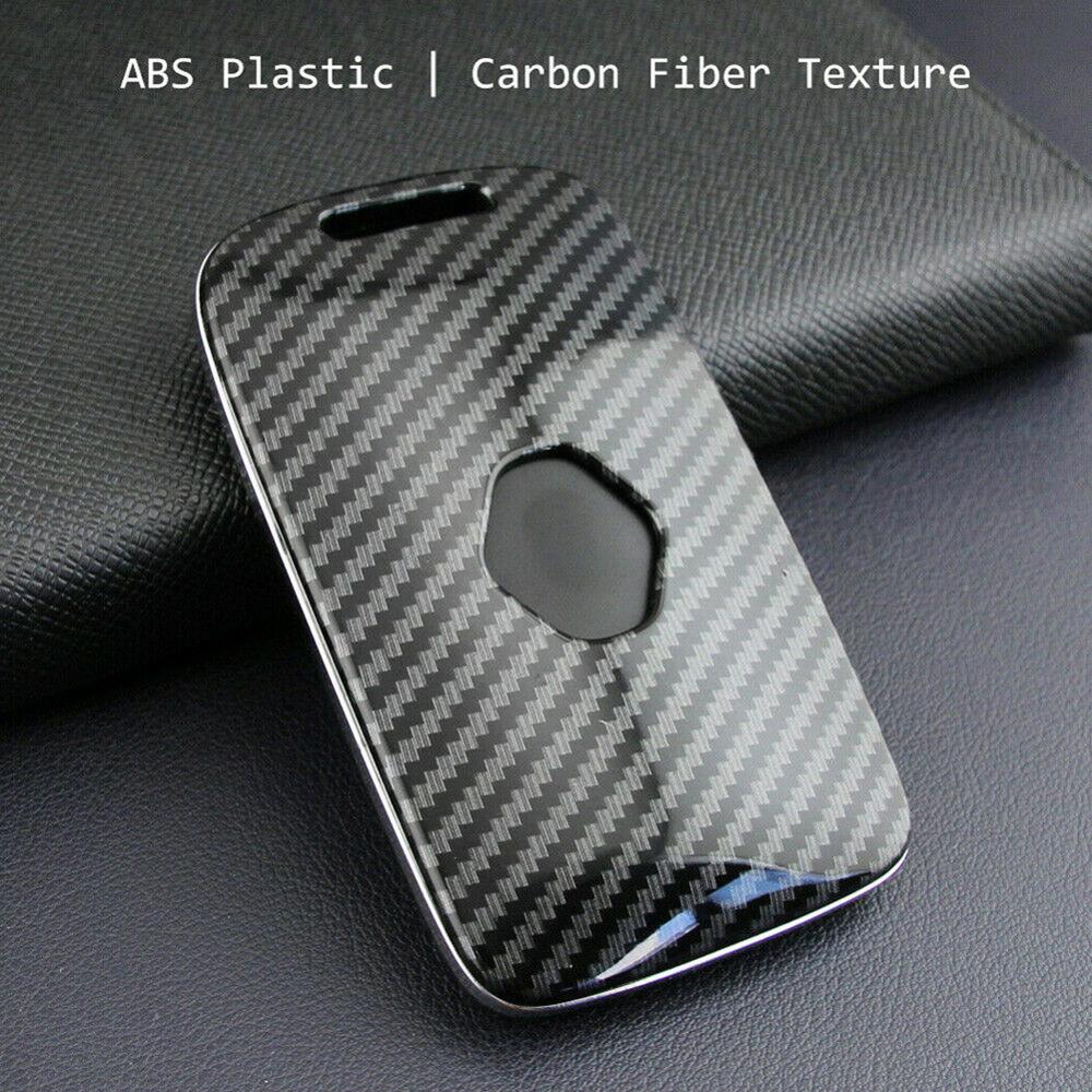 Carbon Fiber Autosleutel Geval Sleutelhanger Case Voor Renault Kadjar Megane Koleos Csv