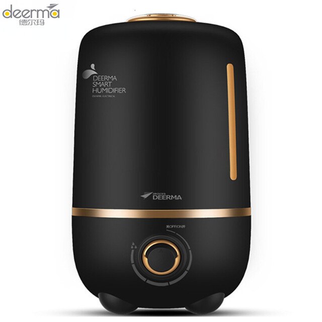 Xiaomi Deerma 4L Ultrasou argent Ion Humidifie ménage diffuseur d'eau chambre bureau bouton maison antibactérien humidificateur d'air: AU