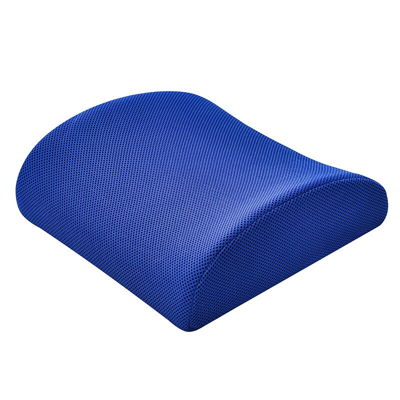 Mesh Weiche Memory Foam Lenden Unterstützung Atmungs Healthcare Zurück Taille Kissen Auto Sitz Hause Büro Kissen Entlasten Schmerzen Wildleder