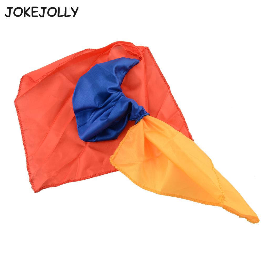 Change Color Silk Scarf For Magic Trick By Mr. Magic Streets Props Tools Toys Randomly Funny Toy WYQ