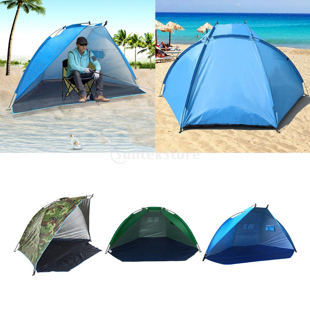 Quick Opening Beach Tent Shelter Canopy for Outdoor Picnic Park Anit-UV