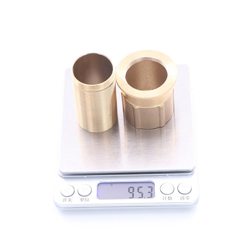 Fregadero de cocina de cobre, Base de accesorios de grifo y frío, tuerca de tornillo de pie fijo, filamento Plus, 1 ud.