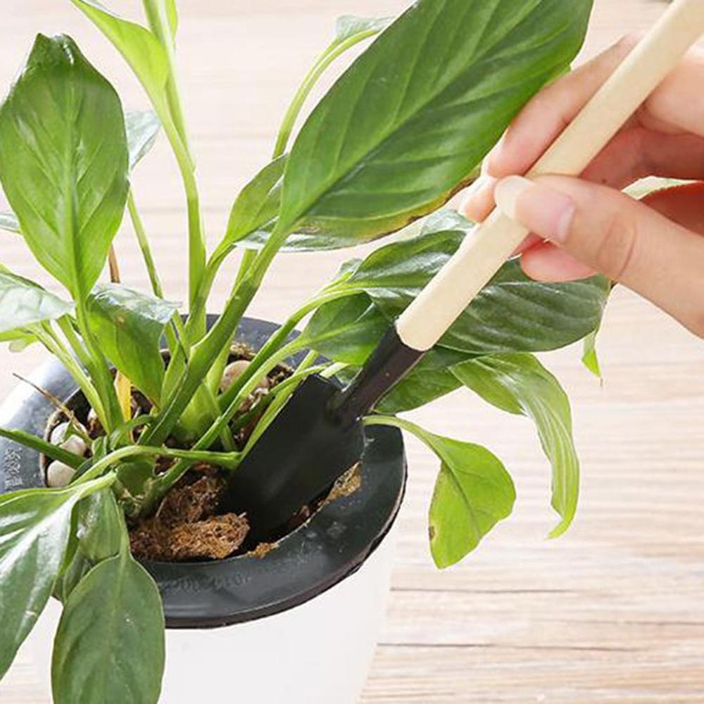 Tredelt multi-purpose haveredskaber lille skovl hakke hakke plantning saftige ripper værktøj