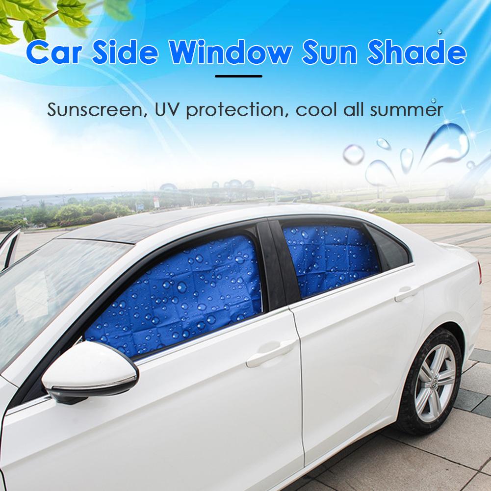 Auto Zonnescherm Zomer Magnetische Uv-bescherming Gordijn Side Window Zonneklep Auto Styling Milieuvriendelijke Zonneschermen