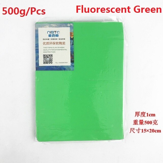 2019 nya 500g mjuk lera manuell giftfri e-skydd färg lera skulptur plasticine polymer barn student: N31