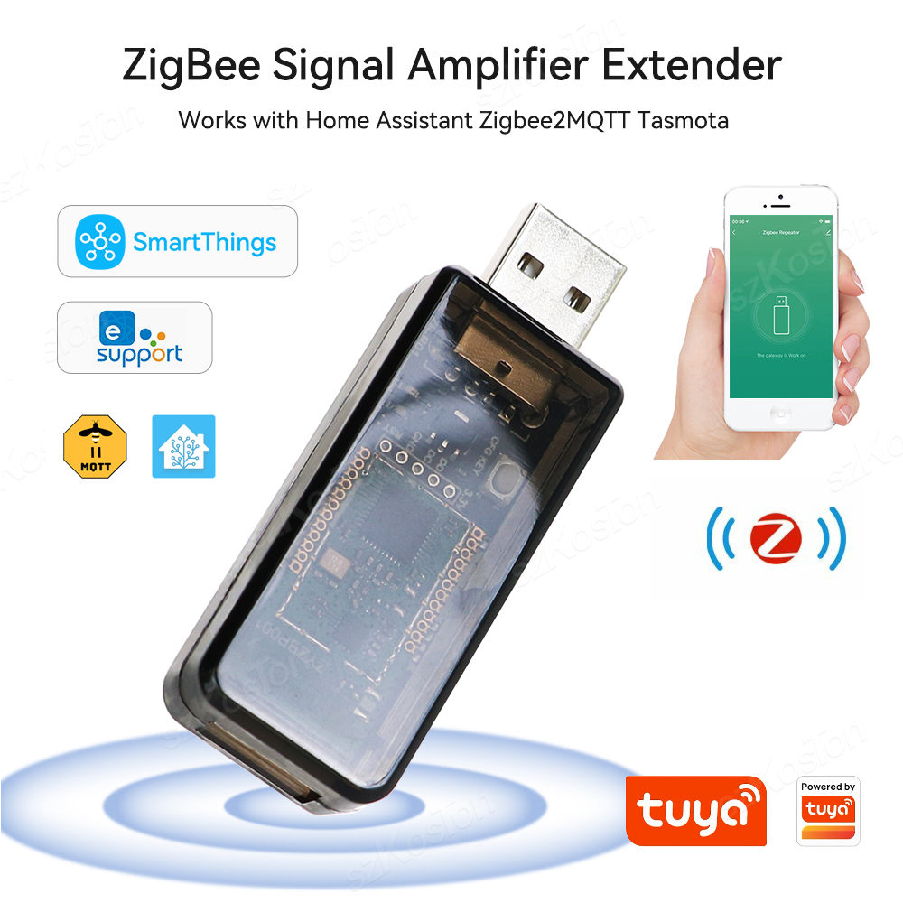 eWeLink APP ZigBee 3.0 USB Signaalversterker Extender Signaal Repeater voor Tuya Home Assistant SmartThings ZigBee2MQTT Tasmota: Default Title