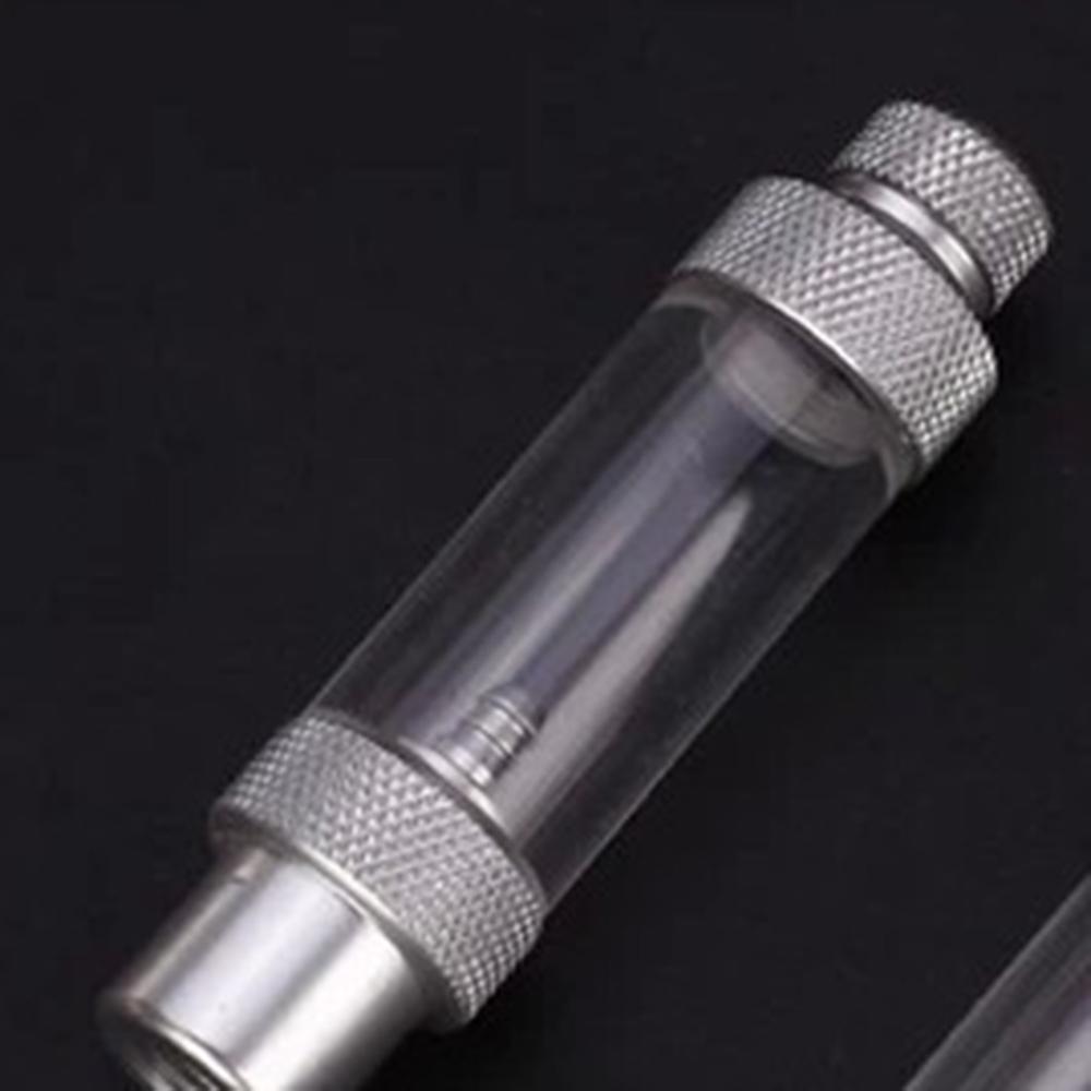 CO2 Bubble Counter Single/Double Head Aquarium Aluminum Alloy Non-return CO2 Regulator Carbon Dioxide Measurement Device