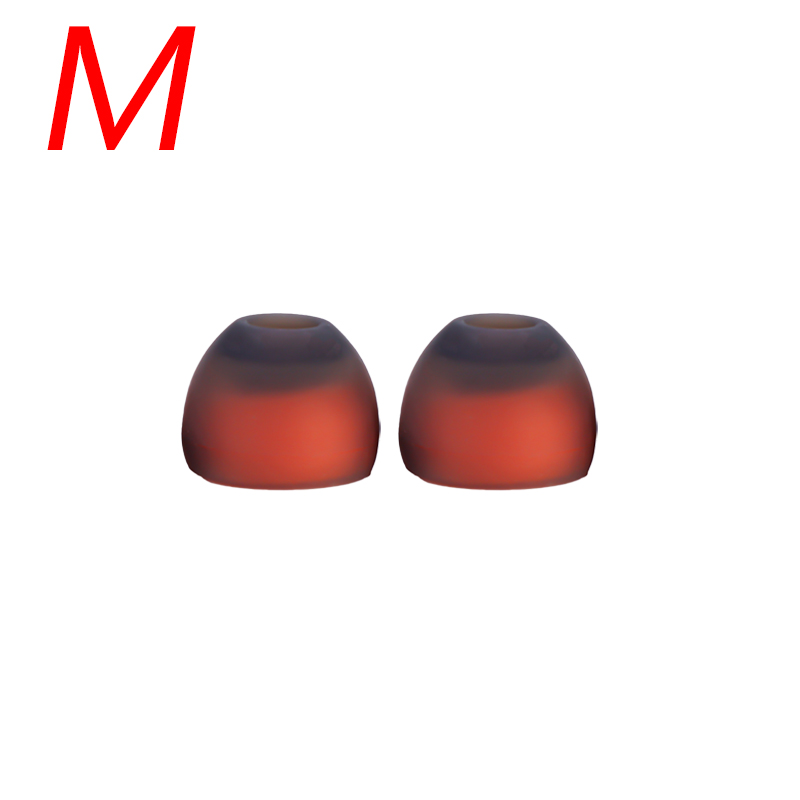 Replacement Memery Foam Eartips For Universal Earphone with 4.5mm Inner Hole Headphone Earbuds Silicone Earplug Caps S M L: Snow