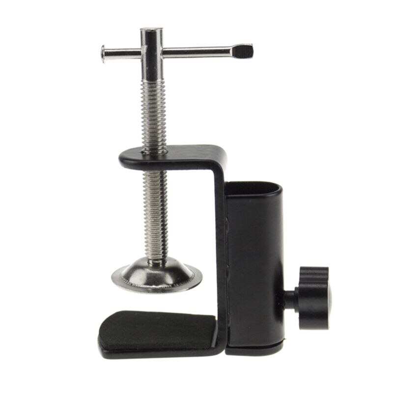 2022 Aluminum Alloy Iron Cantilever Bracket Clamp for Mic Stand Table Lamp Desk Clip: B