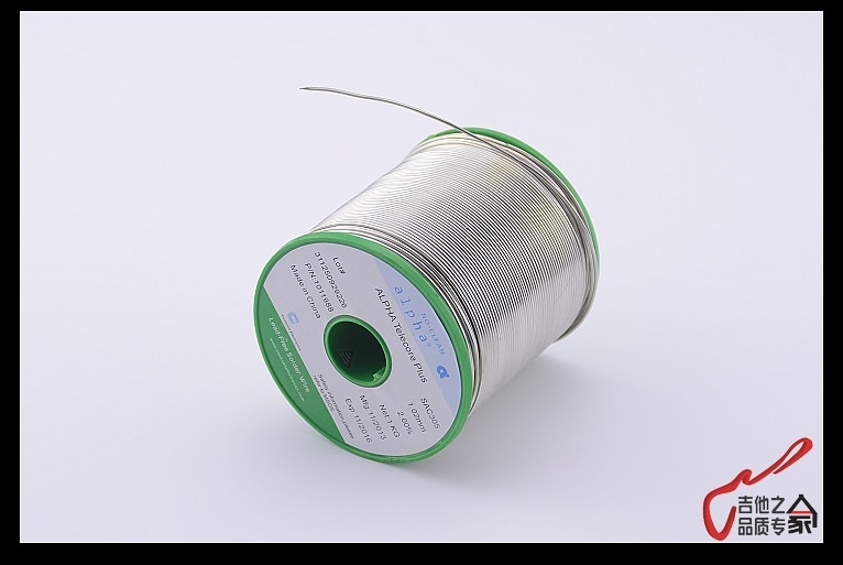 1 Meter GuitarFamily ALPHA SAC305 Solder Wire Lead-Free ( 3% Silver Content )