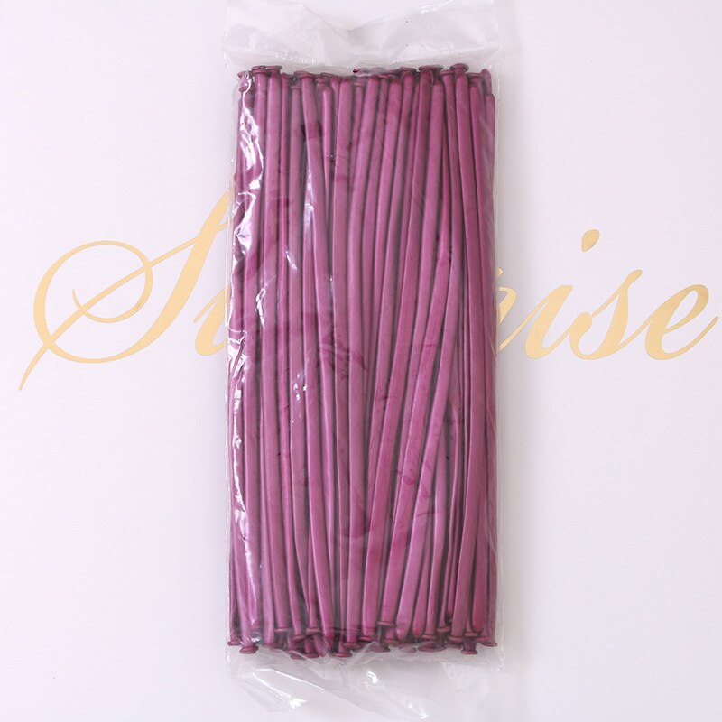 Ballons de couleur en métal 100 pièces | Bande de couleur, Ballon diy avec lettres de dessin animé, décoration de maison, fête d'anniversaire pour enfants, mariage, noël: Red