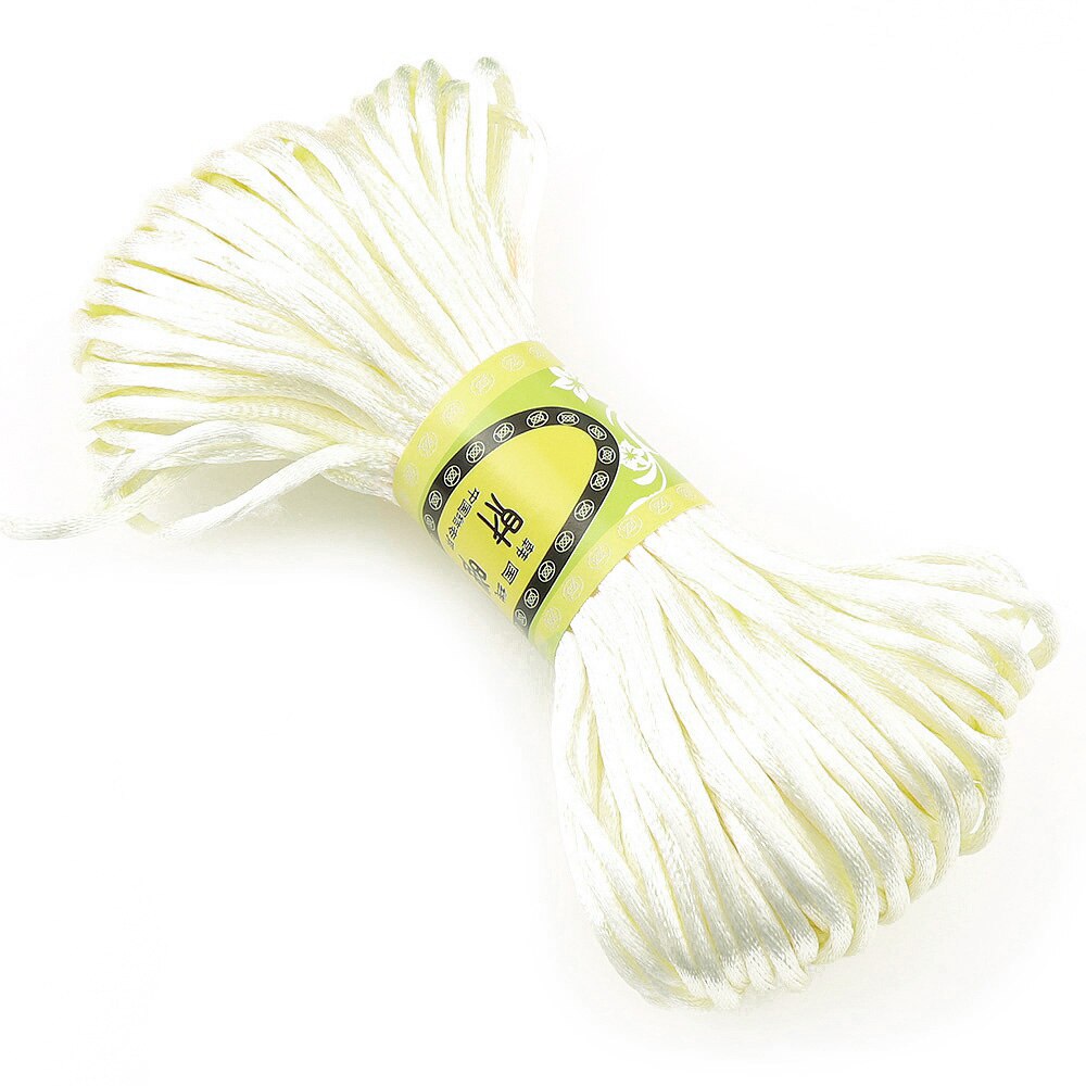 20 M/lot tressé macramé soie macramé corde fil fil fil 2mm bricolage noeud chinois Satin Nylon Bracelets faire des résultats perles: 17