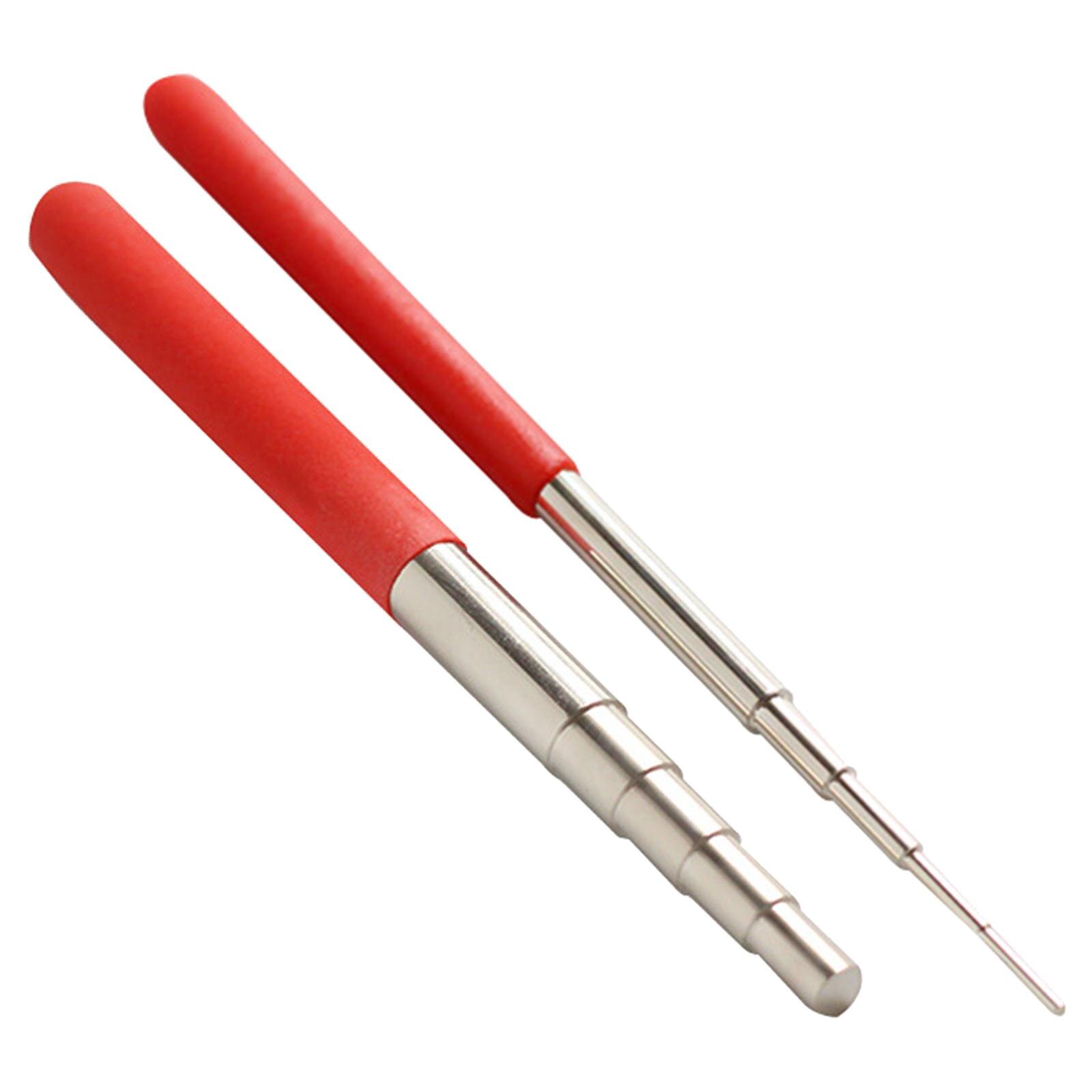 5 Steps Wire Looping Rods Rubber Handle Jewelry Making Jump Ring Mandrel Make Loops Circles Forming Molding Making Stick