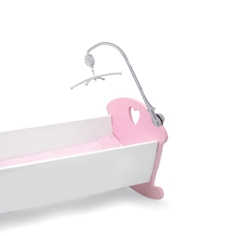 Diy Baby Crib Bed Bel Houder Speelgoed Arm Beugel Wind-Up Music Box Opknoping Stand