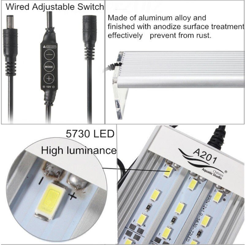 Chihiros A Series Aquarium Lights LED For Live Plant Tank 20CM 25CM 30CM 35CM 40CM 60CM 80CM 90CM 120CM