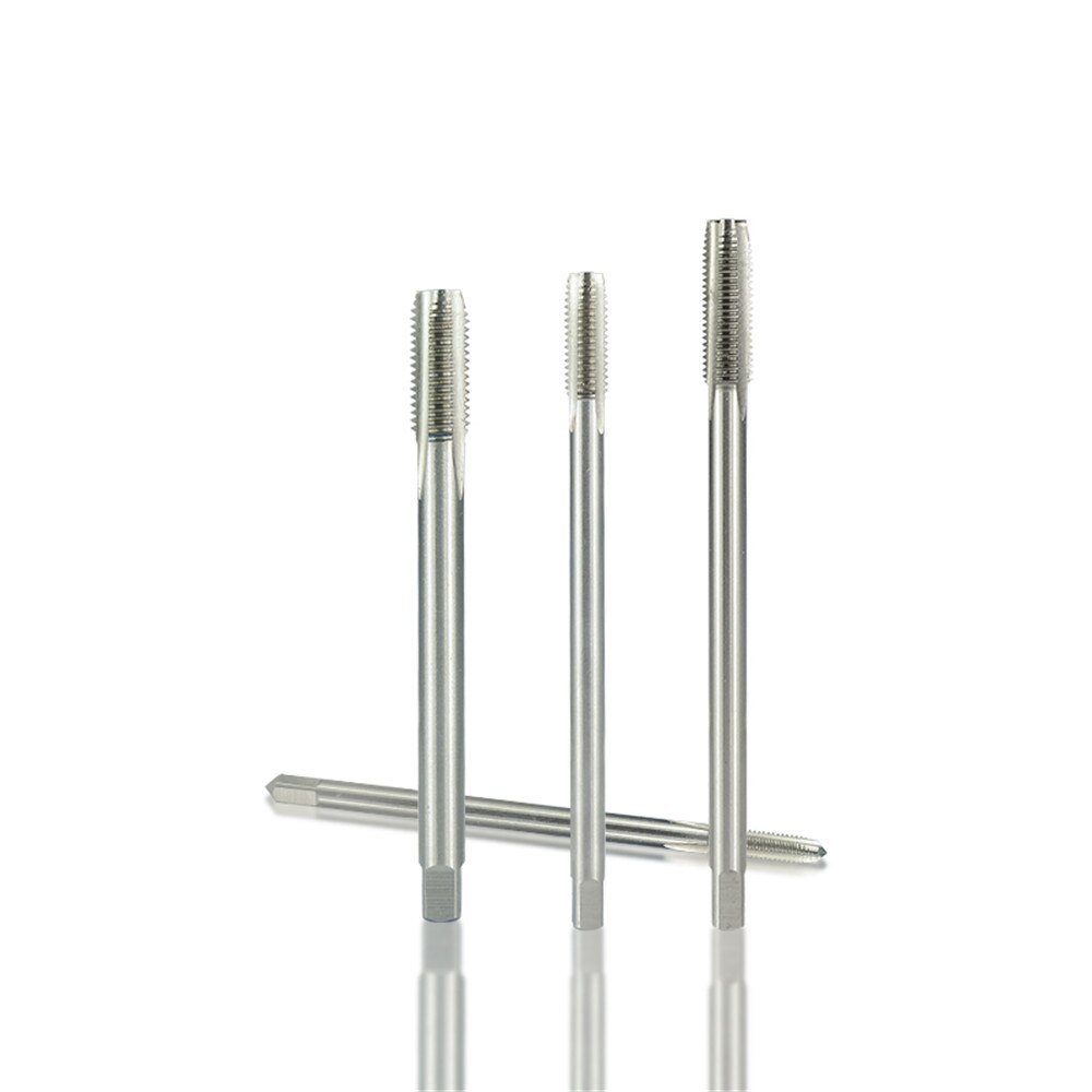 Metric Machine Thread Tap Taps Hss 90-M8-M12 Long Thread Tap Tap for Metallurgy Tools Straight Flute Screw Tap