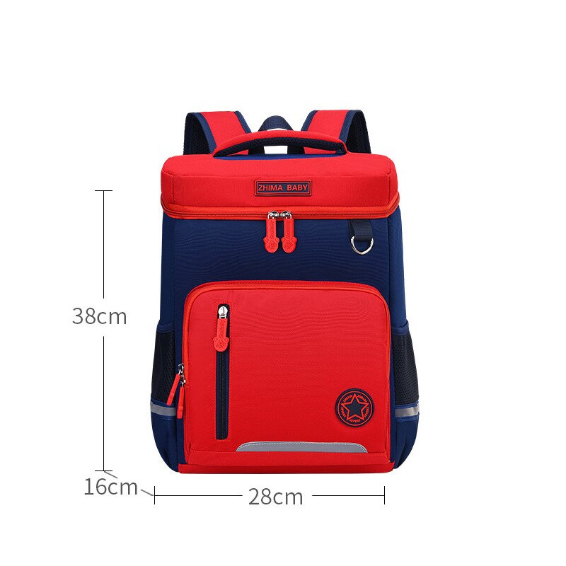 Children School Bags Primary Backpack For Boys Girls Kids Schoolbags Durable School Backpacks Mochila Sac A Dos: Small Red